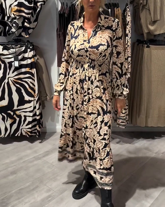 Modejurk Met Kraag En Print