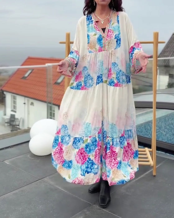 Jurk Bohemian Vakantie Maxi