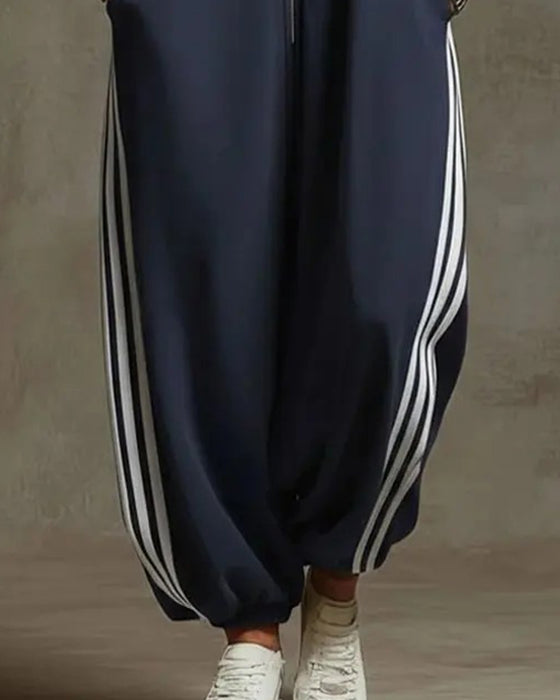 Jumpsuit Hip Hop Gestreept