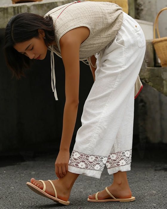 Cropped Kant Enkelbroek