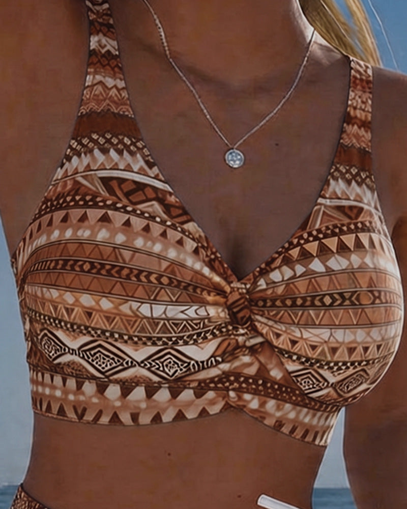 Bikini Geometrisch Tweedelig
