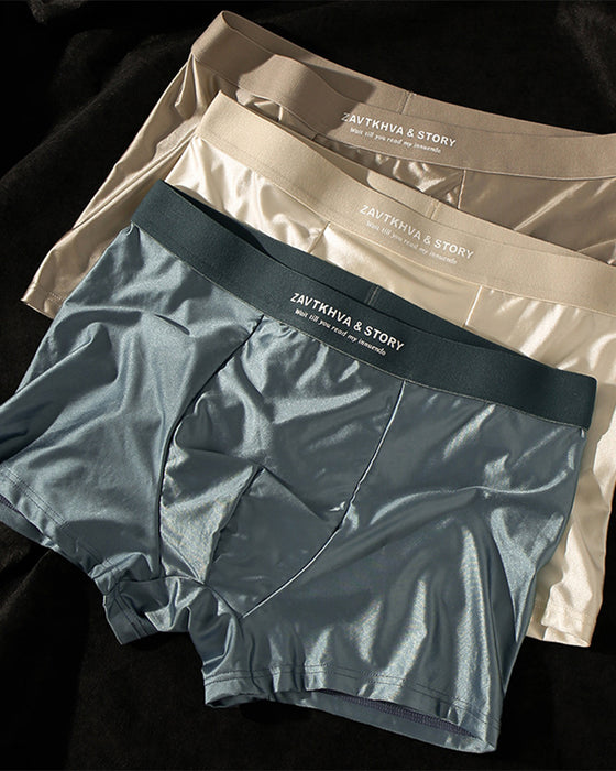 Luxe Ijszijde Herenboxershorts