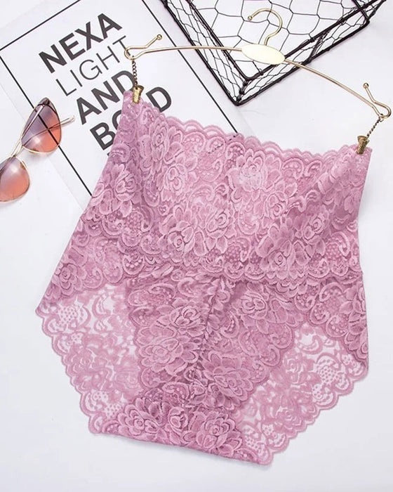 Hoge Taille Mooie Kant Onderbroek