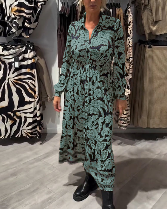 Modejurk Met Kraag En Print