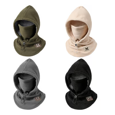 Muts Fleece Dubbele Laag Geïntegreerd