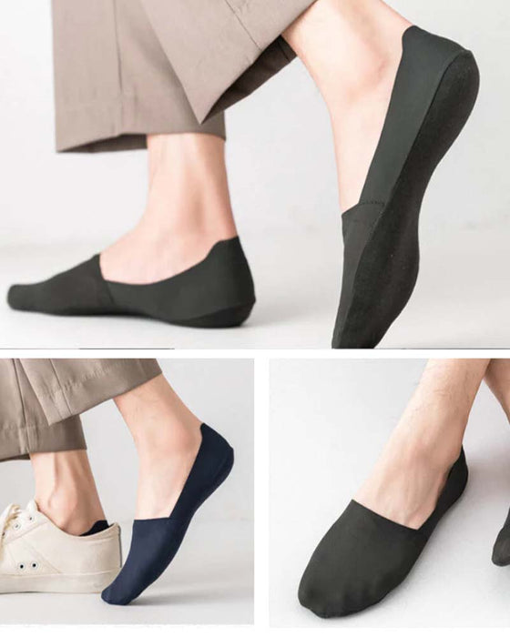 Antislip katoenen onzichtbare sokken