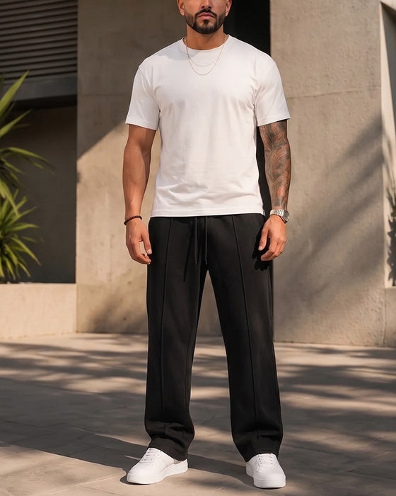 Broek Casual Heren Los Sport