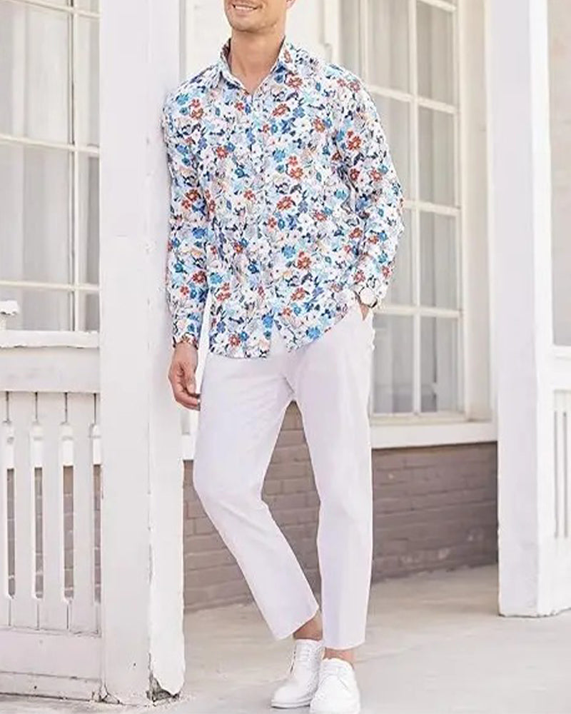 Broek Heren Casual Cropped