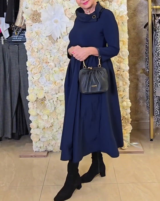 Jurk Fashionable Street Effen A-lijn