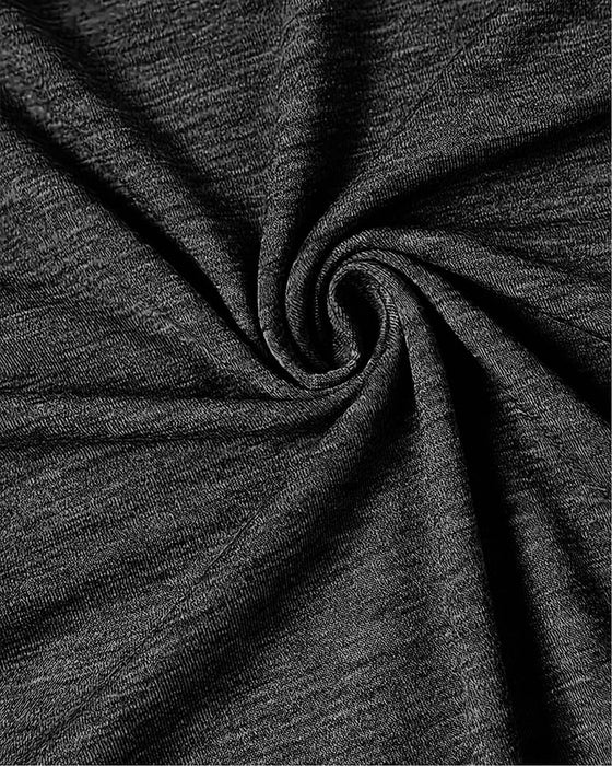 T-Shirt V-Hals Bedrukt Mouwloos