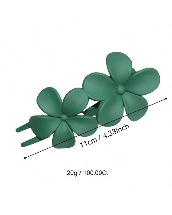 Haarklemmen Meisjes Bloemenachterkant