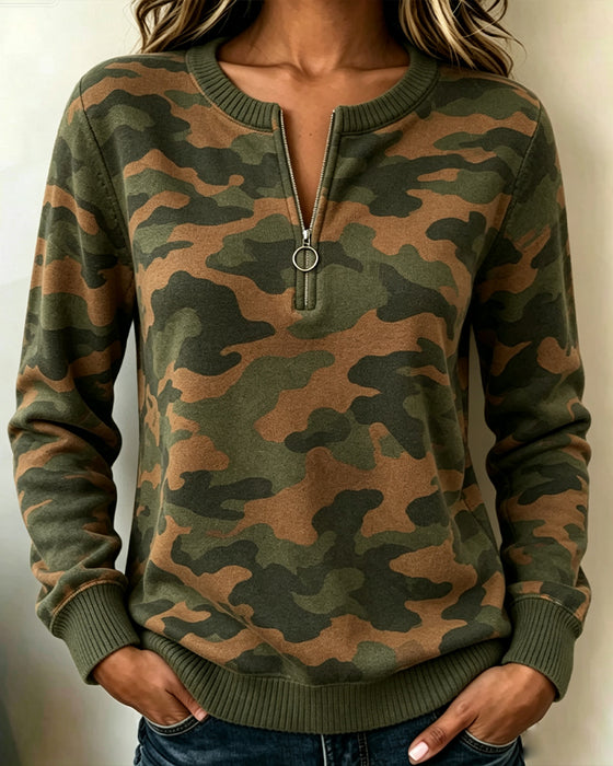 Sweater Lange Mouwen Ronde Hals