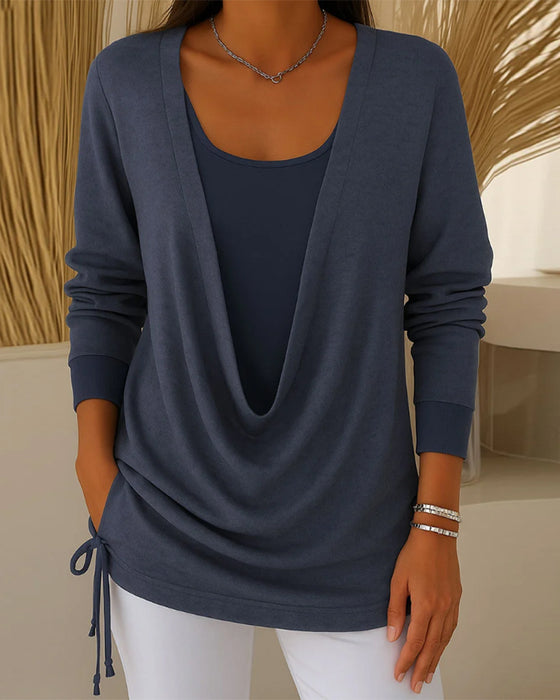 Tops Nep Tweedelig Mode