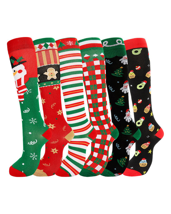 Sokken Hoog Elastisch Kuit