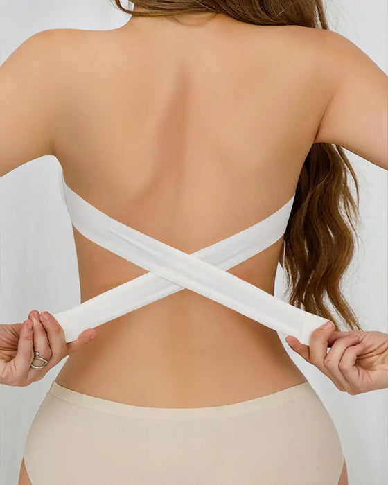 Bh-Top Strapless Naadloos Zijsluiting Gekruist