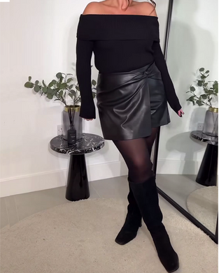 Shorts mode onregelmatige effen kleur