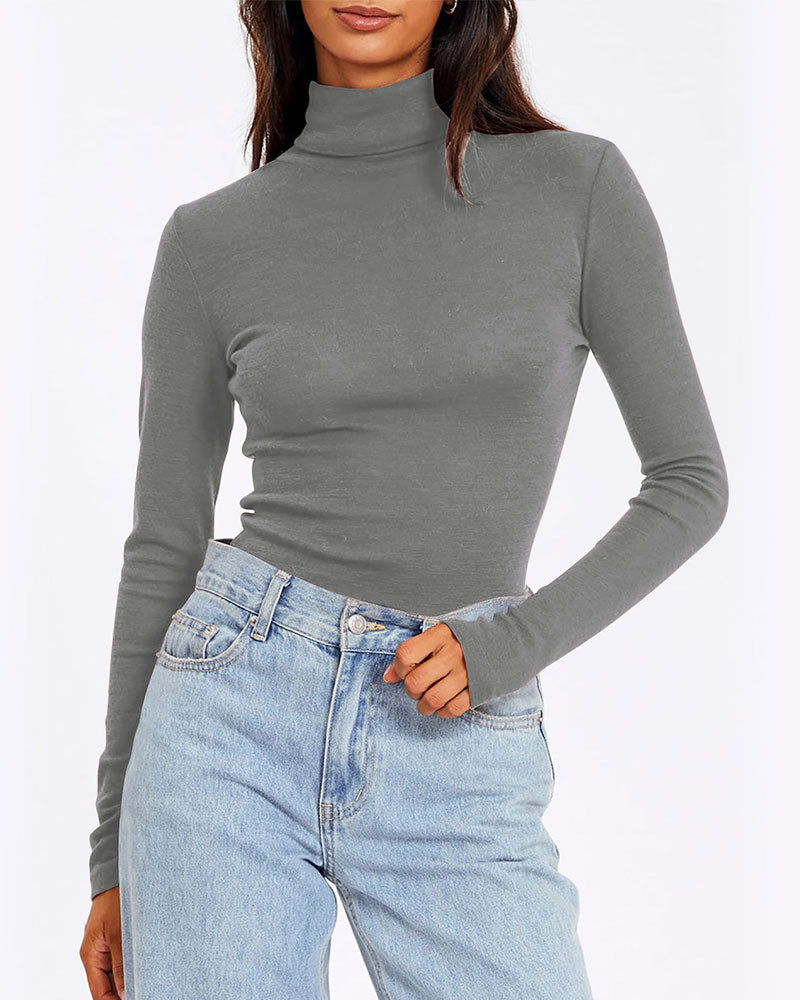 Top Effen Half Turtleneck Basis