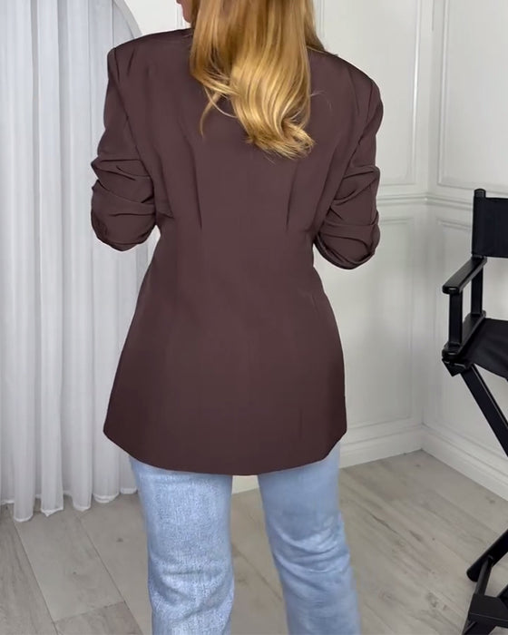 Blazer Een Knoop Slim Fit