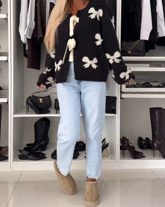 Strik-kralen vetervest