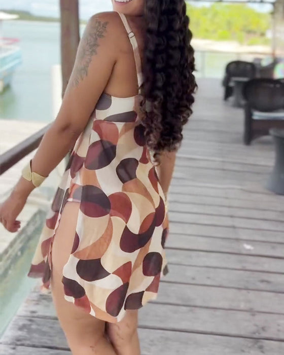 Eendelig Stip Bedrukt Striksluiting-Voor