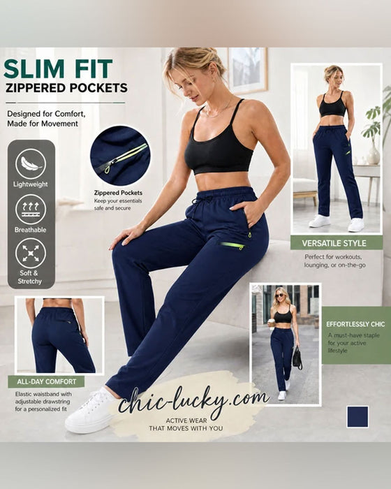 Broek Rits Zak Rechte Pijp