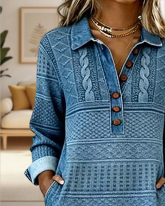 Jurk Modieus Half Geknoopt Rever