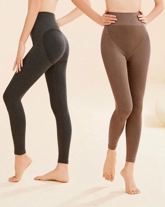 Leggings Effen Kleur Hoge Taille
