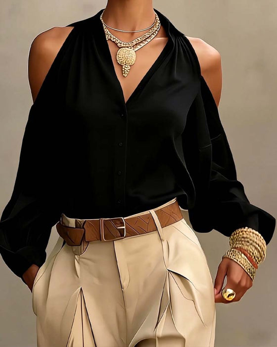 Blouse Off Shoulder Mode