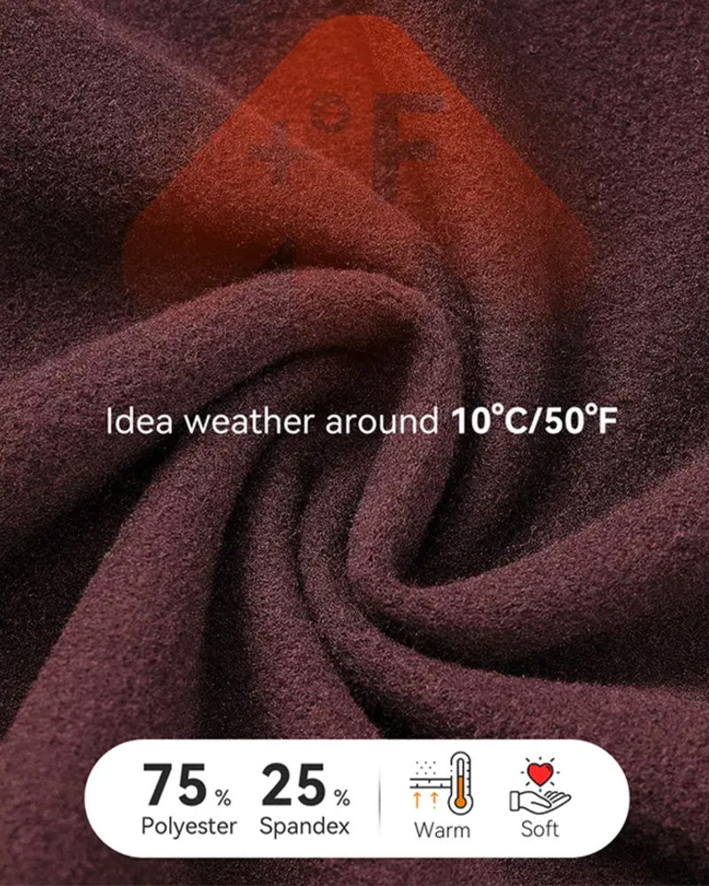 Langmouwige Overhemden Met Fleecevoering