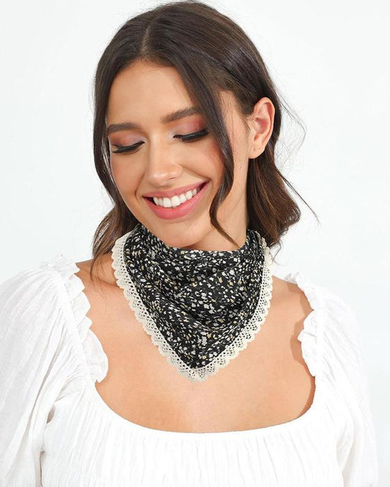 Kleine Driehoekige Bloemensjaal