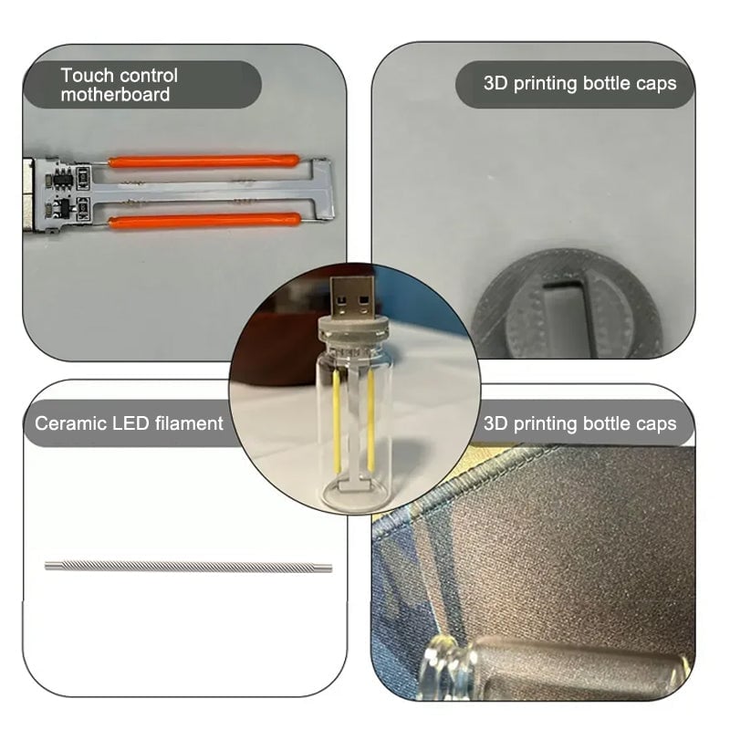 Usb-Aanraaknachtlamp