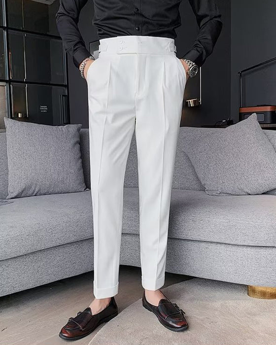 Heren Broek Zak Effen Casual Jurk