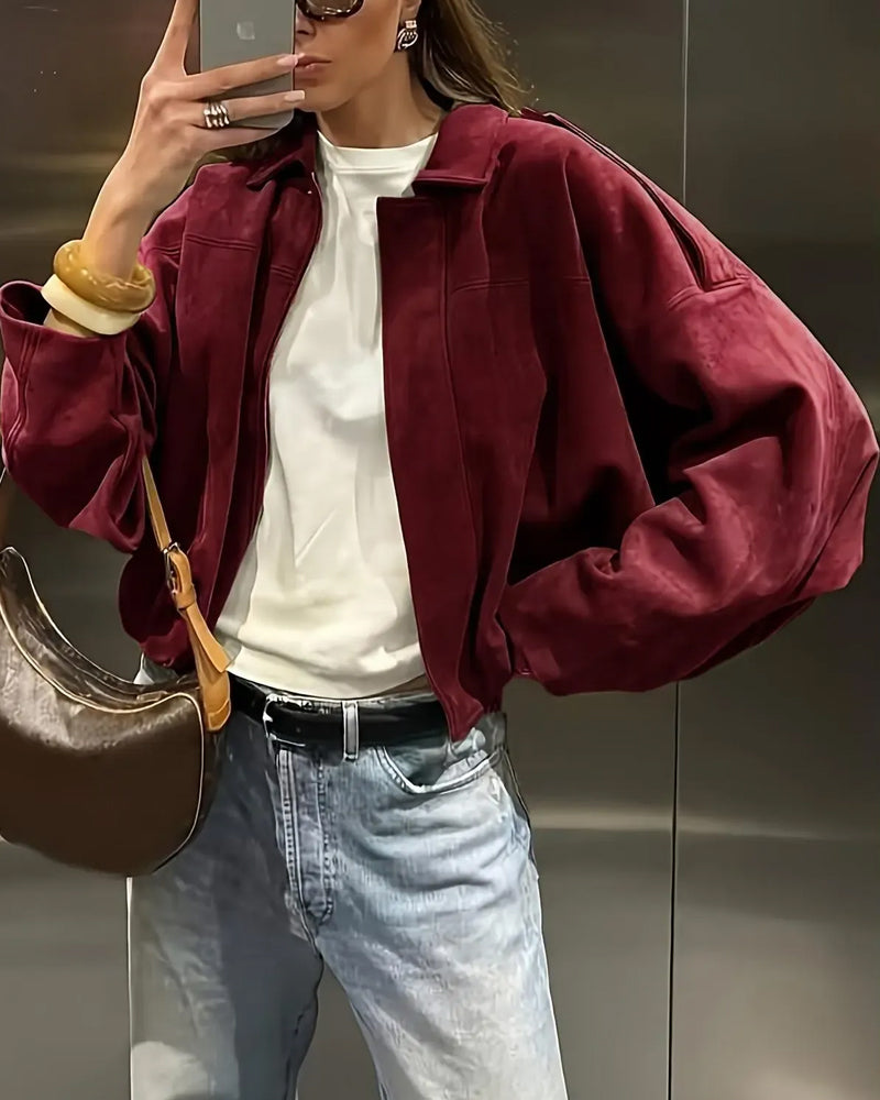 Jas Mode Suède Rever