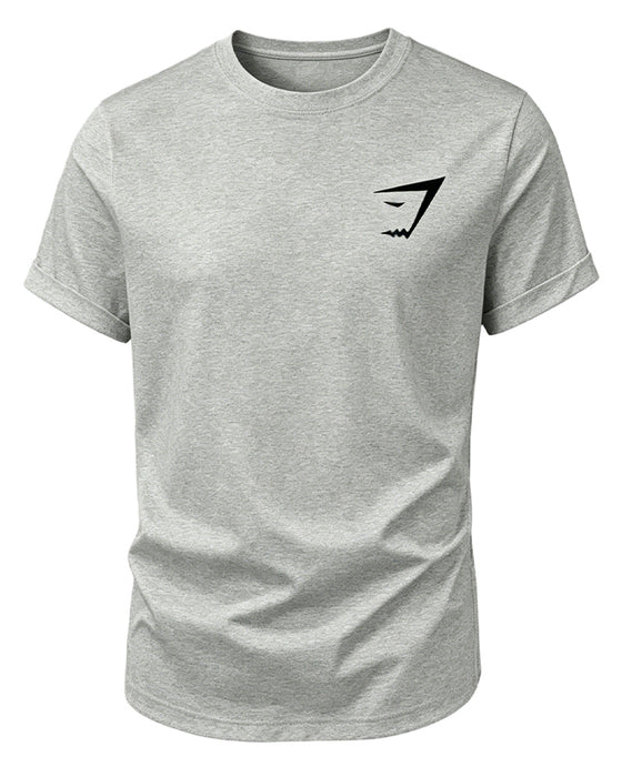 T-Shirt Ronde Hals, Korte Mouwen