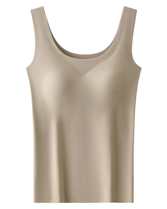 Tank Top Naadloos Ingebouwde Bh