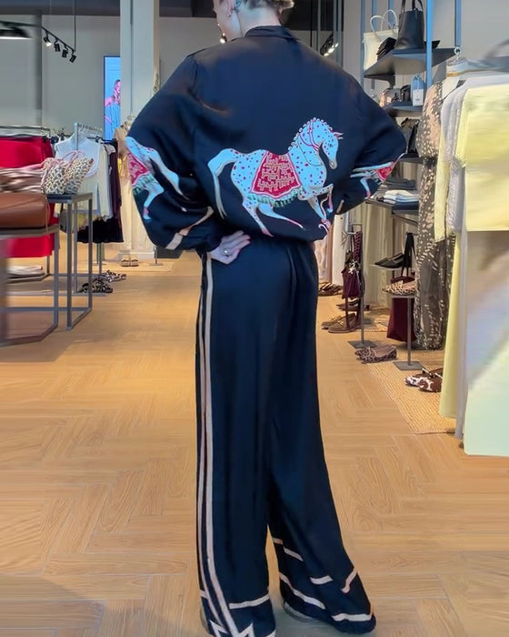 Set Kort Jas En Casual Broek