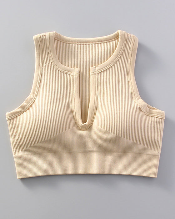 Tanktop Yoga Sport Met Bh