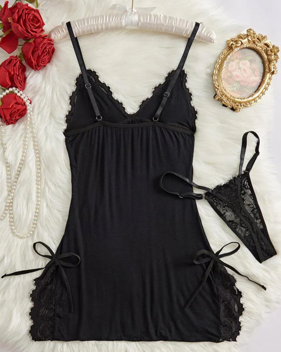 Lingerie Sexy Diepe V-Hals