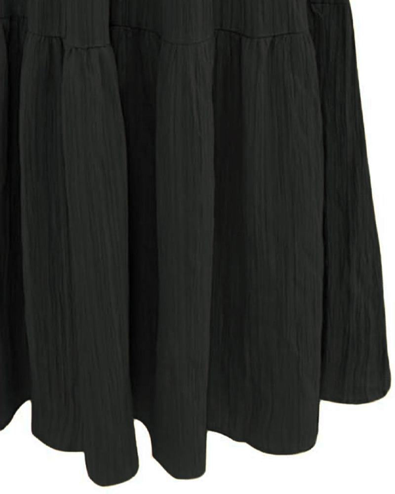 Jurk Mode Effen Halter