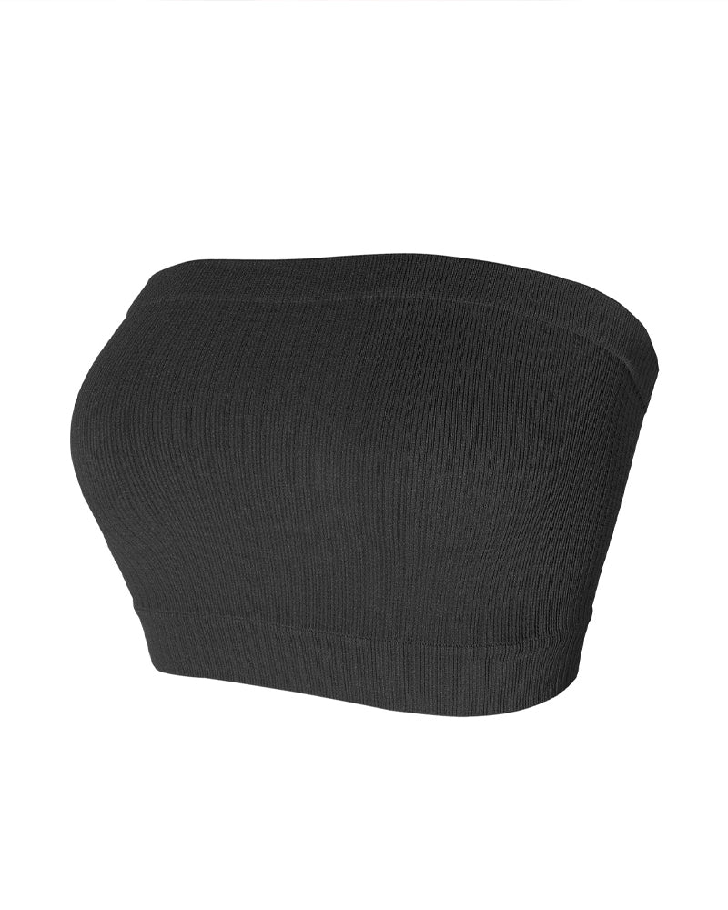 Lingerie Mouwloos Effen Kleur Bandeau