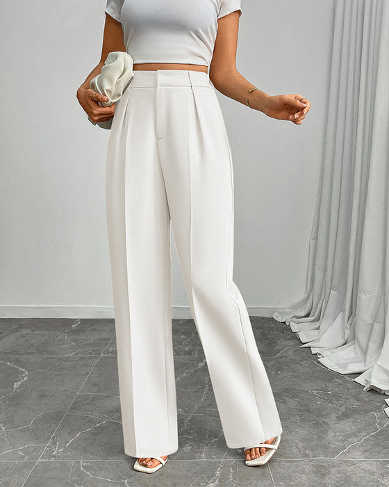 Broek Casual Los Recht Wijd Pijp