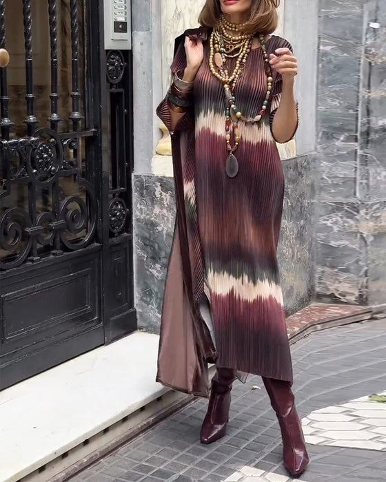 Jurk Modieus Verloop Plooien