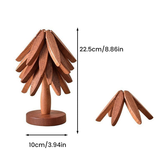 👍 Een Boom Massief Hout Isolatie Placemat