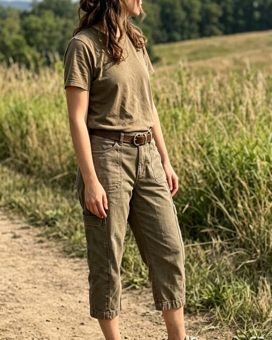 Broek Vintage Design Casual