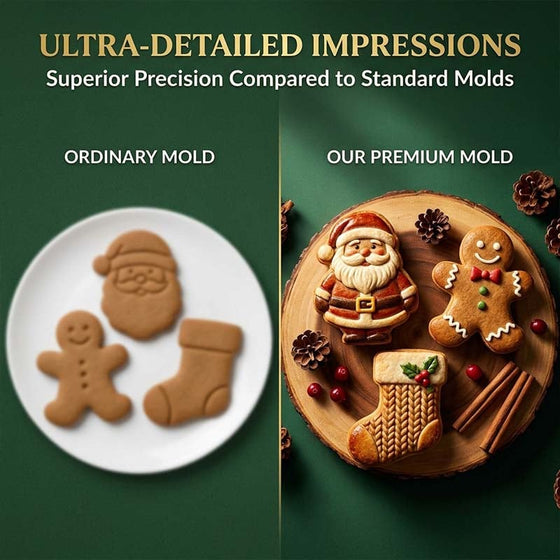 Kerst Mini Taartvorm Collectie