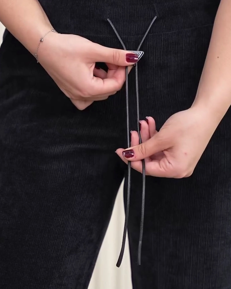 Broek Trekkoord Elastische Taille Corduroy