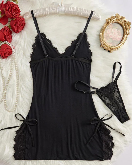 Lingerie Sexy Diepe V-Hals