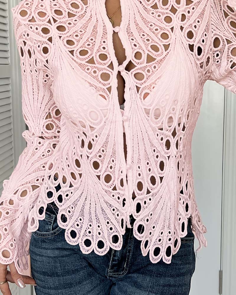 Jas Cut-Out Klokmouw