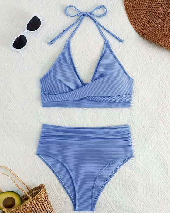 Bikini Halter Hoge Taille