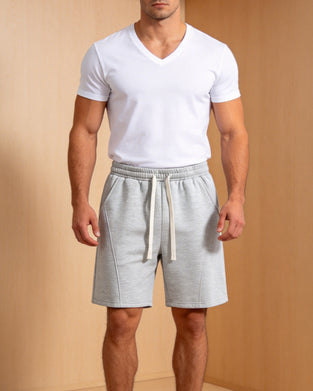 Shorts Voor Heren – Met Trekkoord, Casual Voor Woon-Werkverkeer